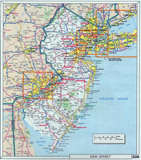 mapquest nj|New Jersey Map .